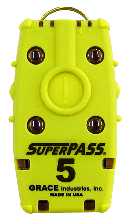 alarma super pass 5 hombre caido