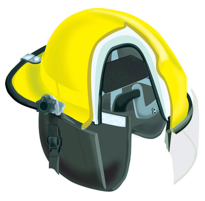 Casco Bullard Px Amarillo Mica 4"